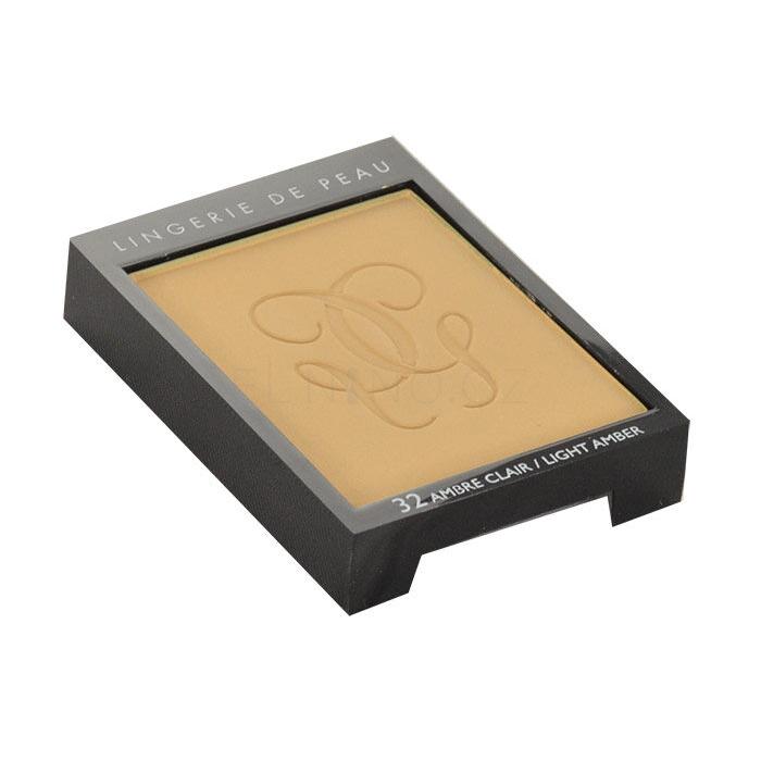 Guerlain Lingerie De Peau Nude Powder Foundation SPF20 Make-up pro ženy 10 g Odstín 32 Light Amber tester