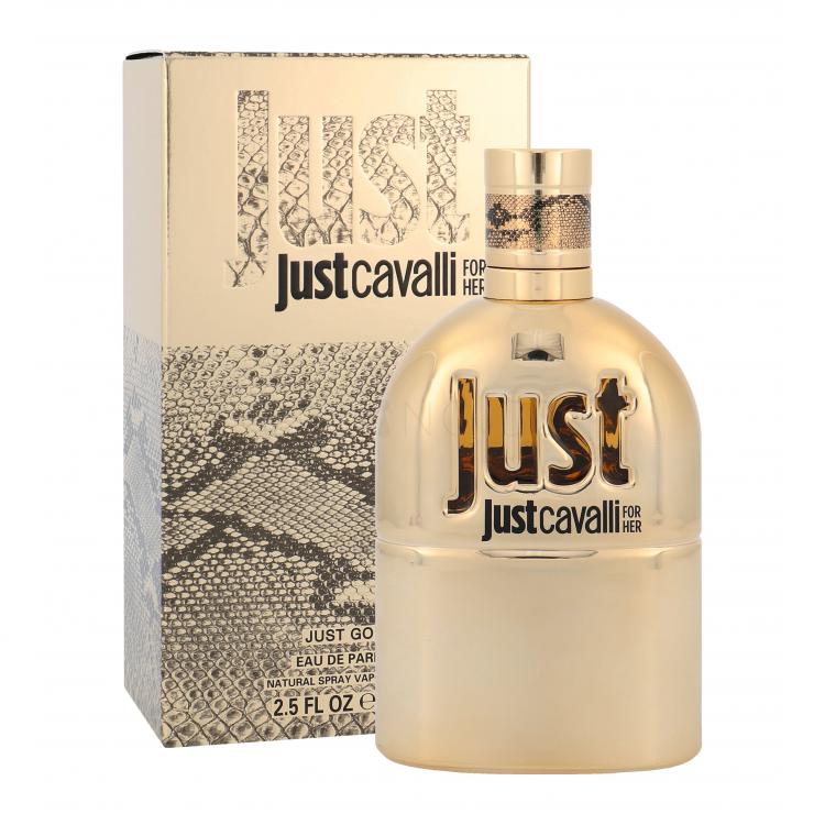 Roberto Cavalli Just Cavalli Gold Parfémovaná voda pro ženy 75 ml
