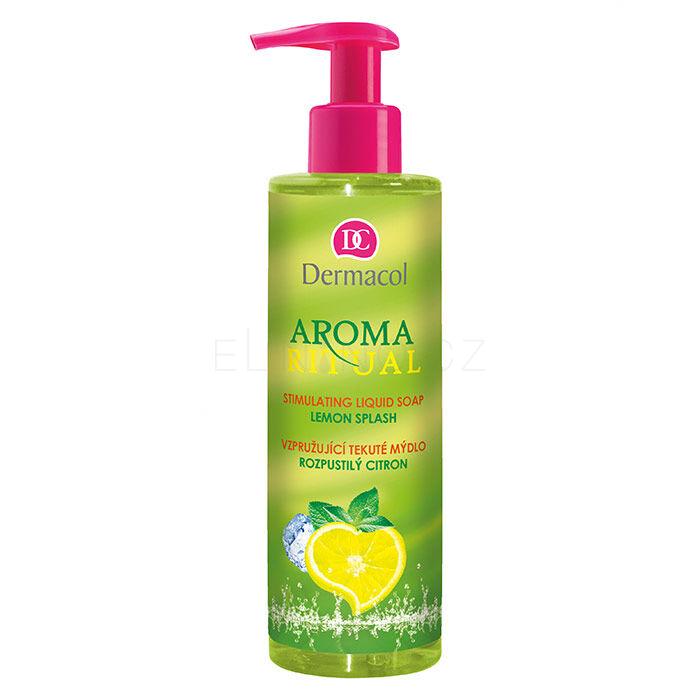 Dermacol Aroma Ritual Lemon Splash Tekuté mýdlo pro ženy 250 ml