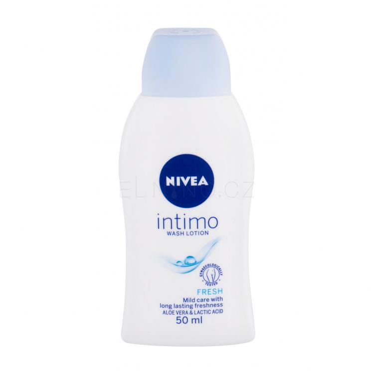 Nivea Intimo Intimate Wash Lotion Fresh Intimní kosmetika pro ženy