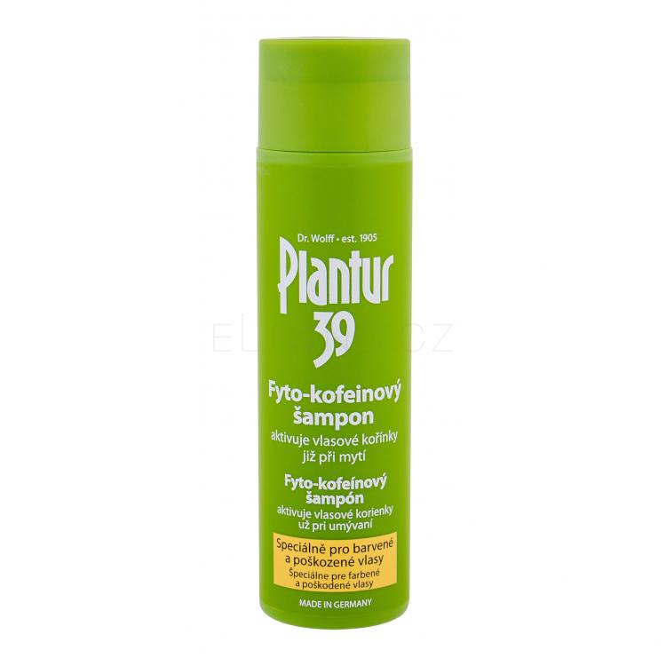 Plantur 39 Phyto-Coffein Colored Hair Šampon pro ženy 250 ml