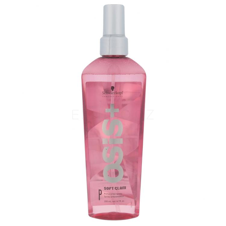 Schwarzkopf Professional Osis+ Soft Glam Prime Prep Spray Pro uhlazení vlasů pro ženy 200 ml