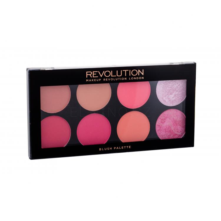 Makeup Revolution London Blush Palette Tvářenka pro ženy 12,8 g Odstín Sugar And Spice