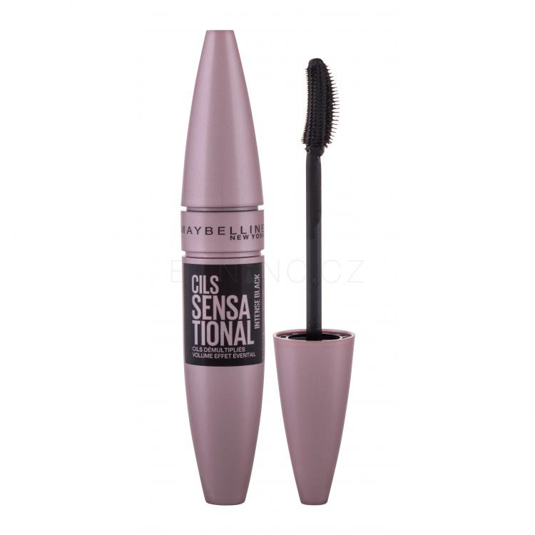 Maybelline Lash Sensational Řasenka pro ženy 9,5 ml Odstín Intense Black