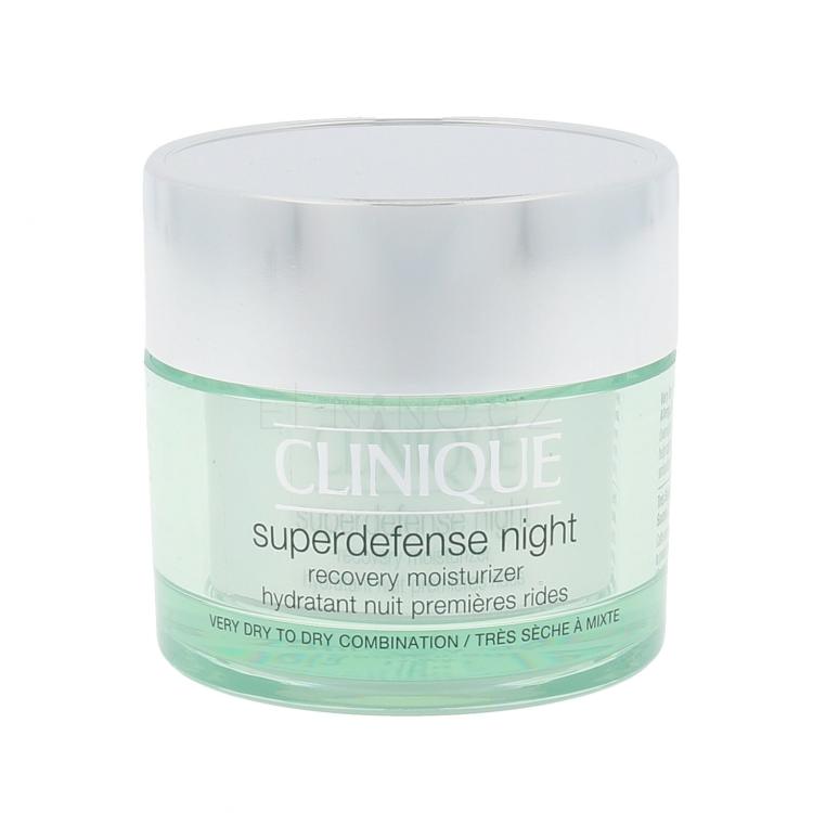 Clinique Superdefense Noční pleťový krém pro ženy 50 ml