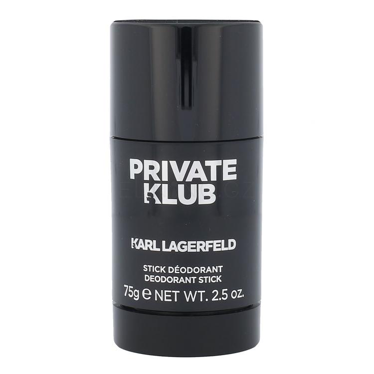 Karl Lagerfeld Private Klub For Men Deodorant pro muže 75 ml