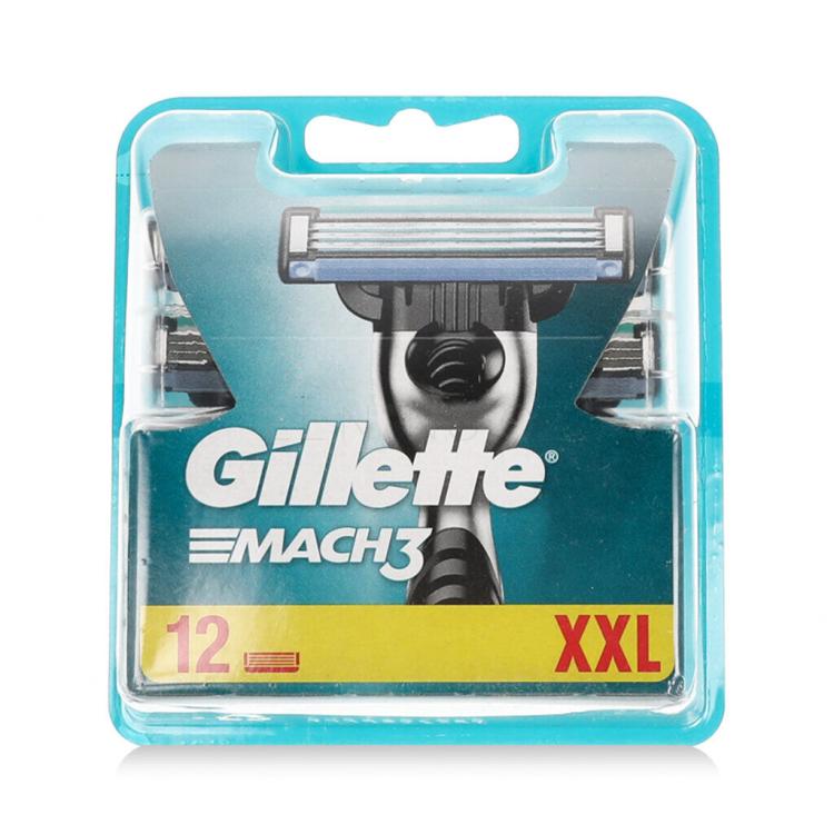 Gillette Mach3 XXL Náhradní břit pro muže Set