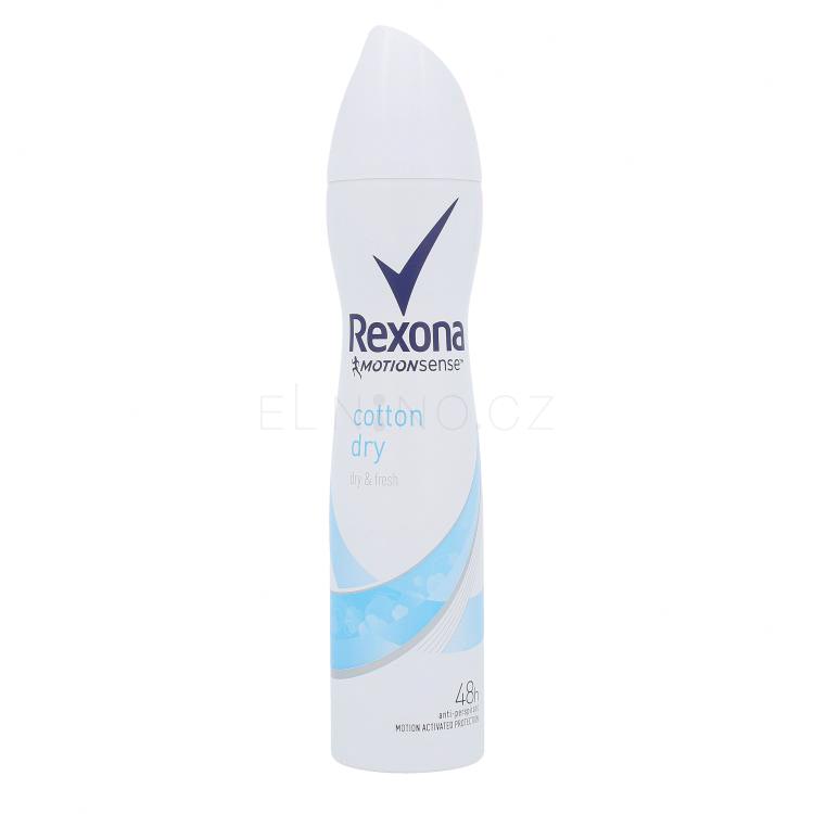 Rexona Cotton Dry 48h Antiperspirant pro ženy 250 ml
