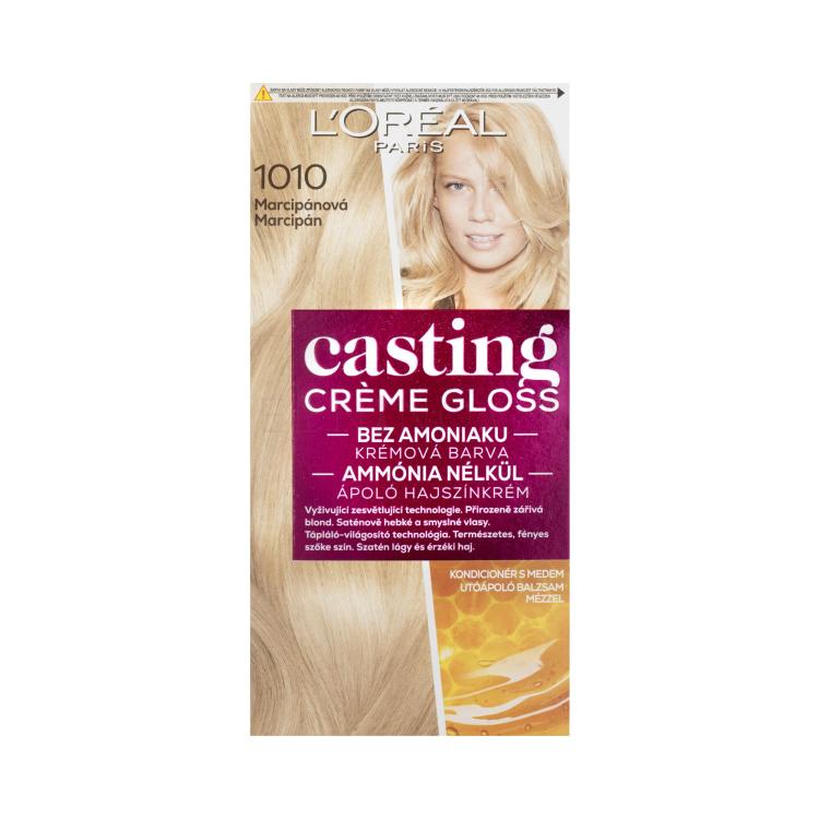 L&#039;Oréal Paris Casting Creme Gloss Glossy Princess Barva na vlasy pro ženy 48 ml Odstín 1010 Light Iced Blonde