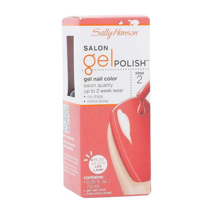 Sally Hansen Salon Gel Polish Step 2 Lak na nehty pro ženy 7 ml Odstín 225 Kook A Mango