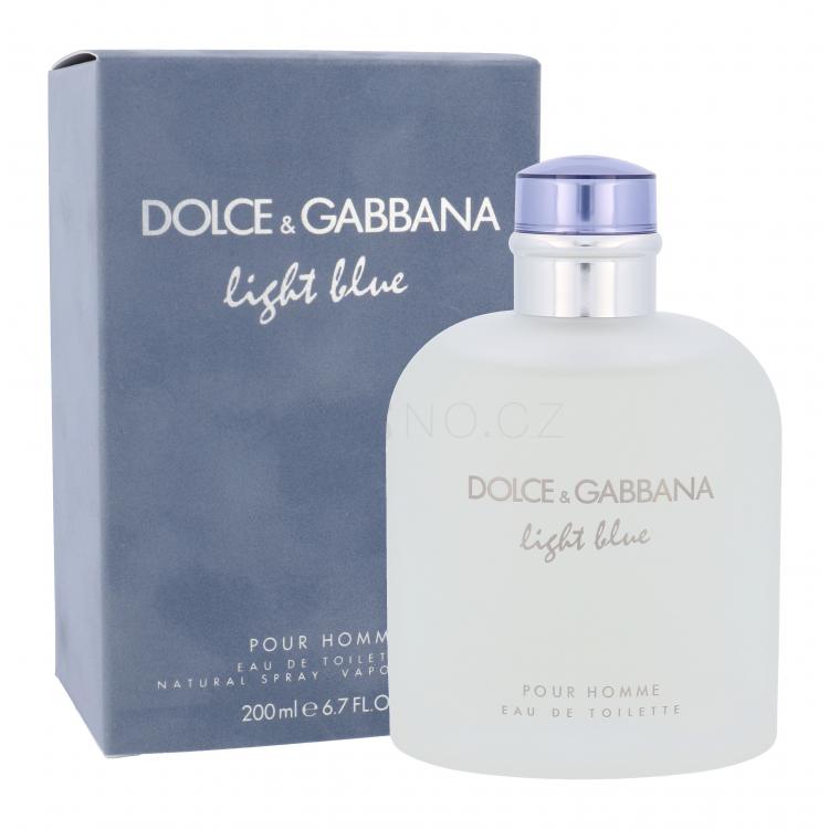 Dolce&amp;Gabbana Light Blue Toaletní voda pro muže 200 ml