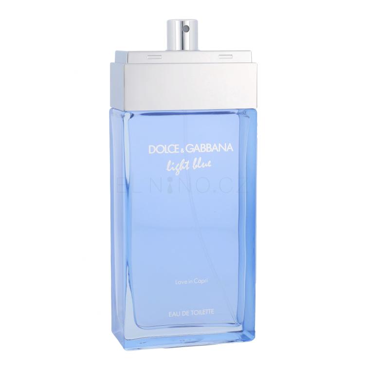 Dolce&amp;Gabbana Light Blue Love in Capri Toaletní voda pro ženy 100 ml tester