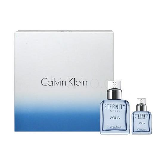 Calvin Klein Eternity Aqua For Men Dárková kazeta toaletní voda 100 ml + toaletní voda 30 ml