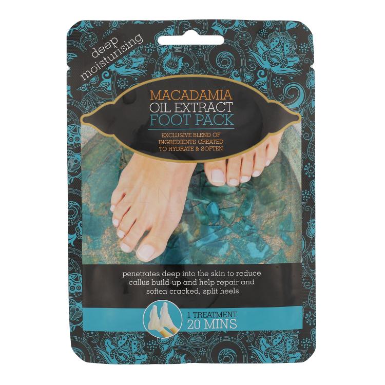 Xpel Macadamia Oil Extract Foot Pack Krém na nohy pro ženy 1 ks