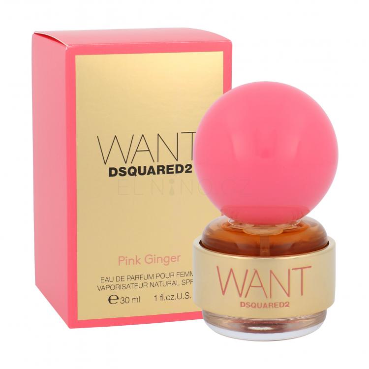 Dsquared2 Want Pink Ginger Parfémovaná voda pro ženy 30 ml