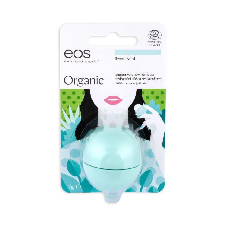 EOS Organic Balzám na rty pro ženy 7 g Odstín Sweet Mint