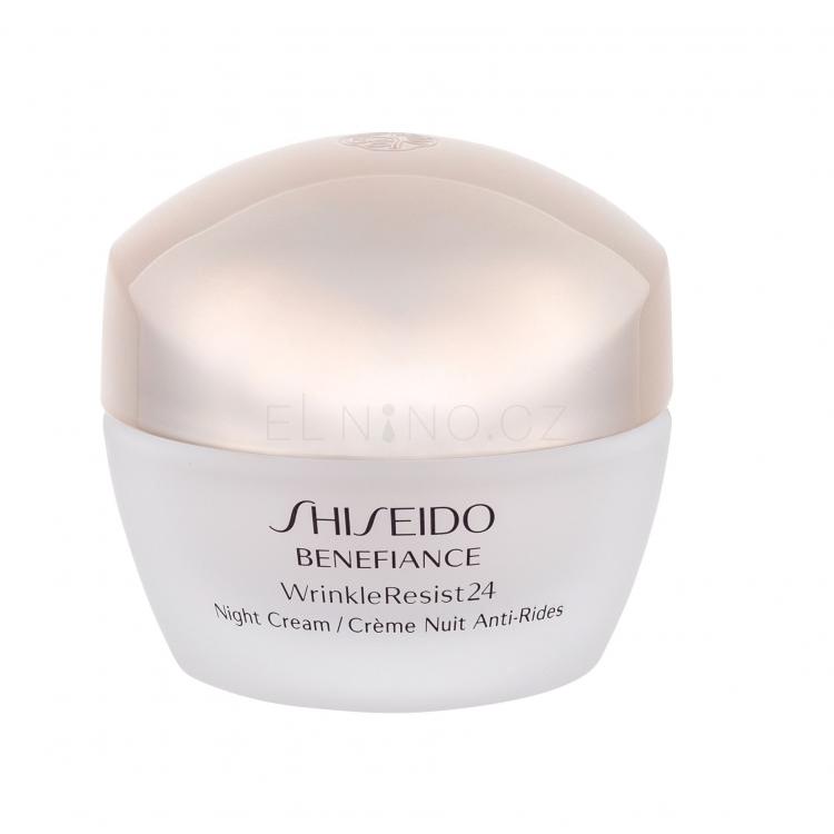 Shiseido Benefiance Wrinkle Resist 24 Noční pleťový krém pro ženy 50 ml tester
