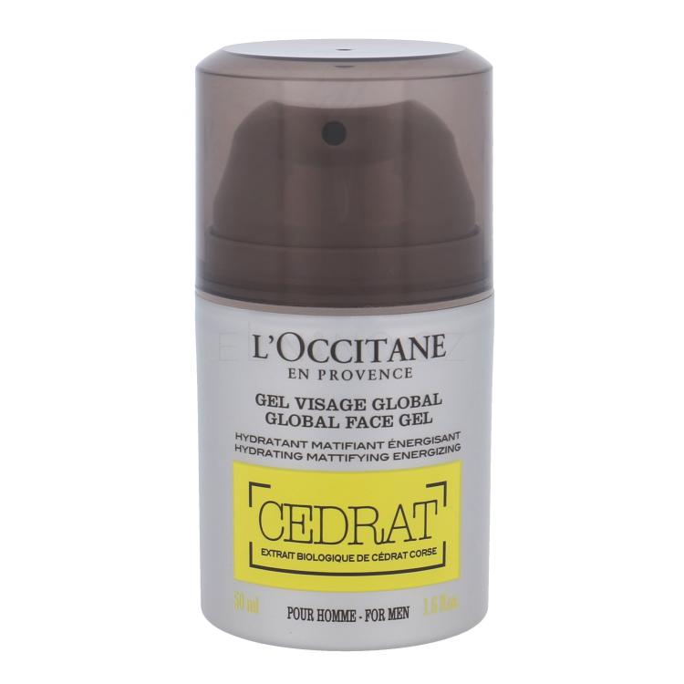 L&#039;Occitane Cedrat Pleťový gel pro muže 50 ml tester