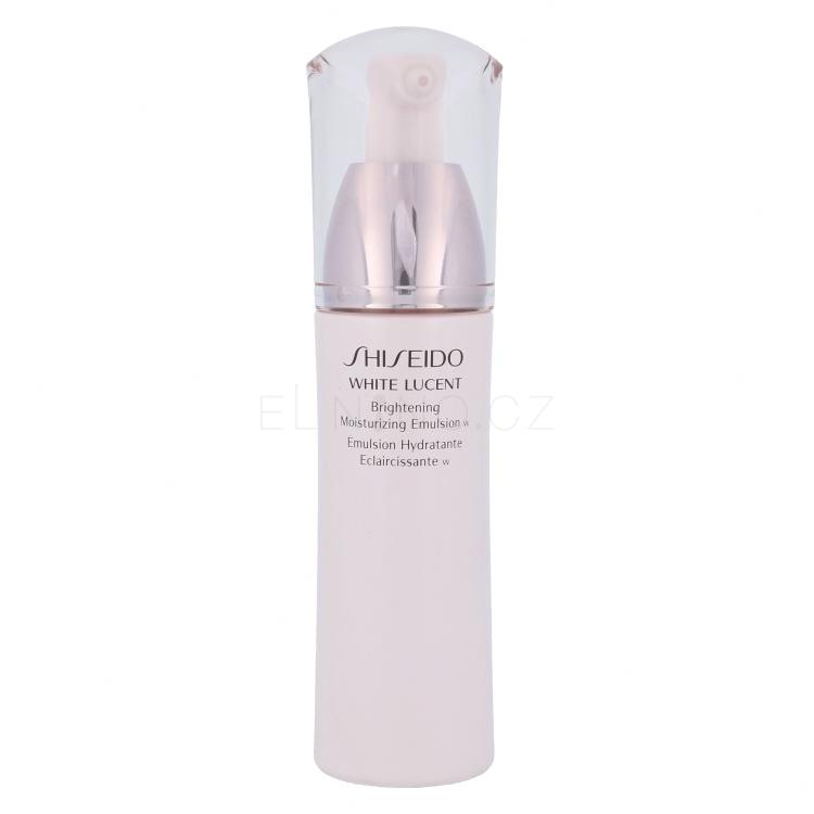 Shiseido White Lucent Brightening Emulsion Denní pleťový krém pro ženy 75 ml tester