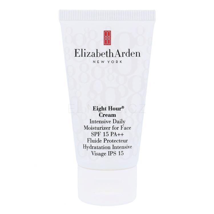 Elizabeth Arden Eight Hour Cream Intesive Daily Moisturizer SPF15 Denní pleťový krém pro ženy 49 g poškozená krabička