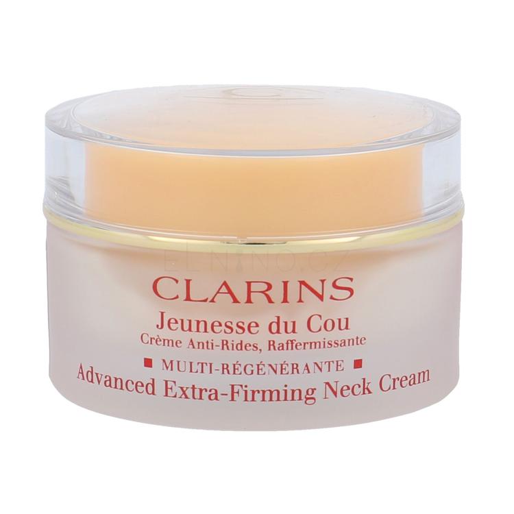 Clarins Extra-Firming Neck Anti-Wrinkle Rejuvenating Cream Krém na krk a dekolt pro ženy 50 ml tester