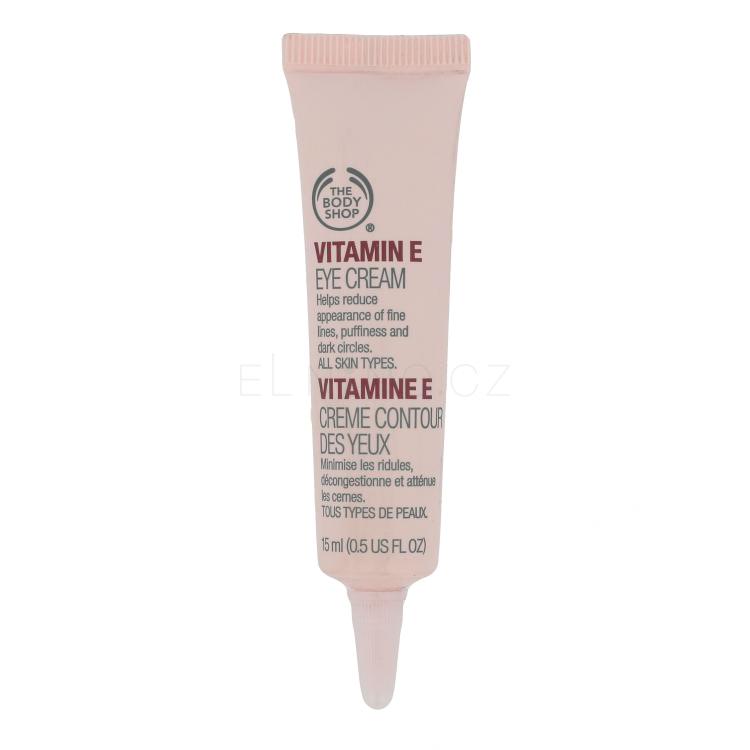The Body Shop Vitamin E Oční krém pro ženy 15 ml tester