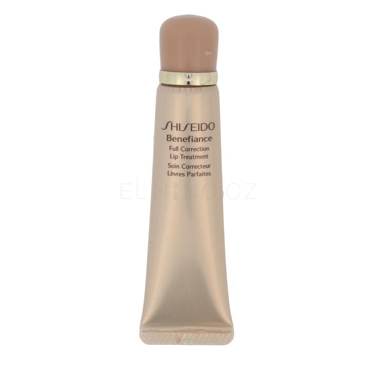 Shiseido Benefiance Full Correction Lip Treatment Balzám na rty pro ženy 15 ml tester