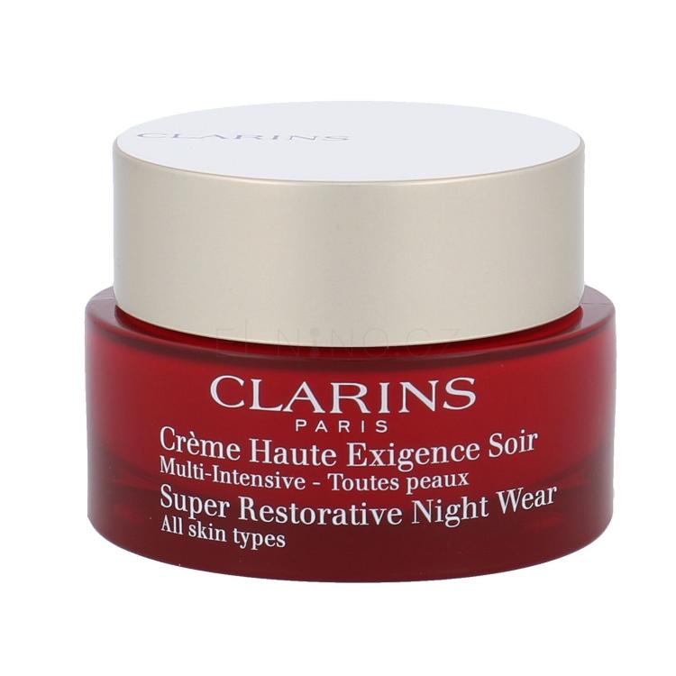 Clarins Super Restorative Noční pleťový krém pro ženy 50 ml tester