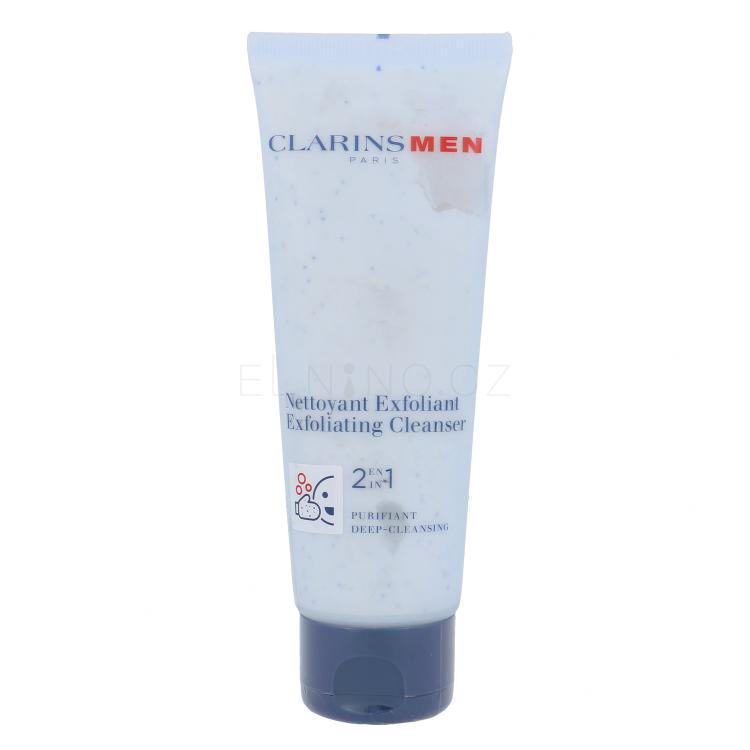 Clarins Men Exfoliating Cleanser 2in1 Peeling pro muže 125 ml tester