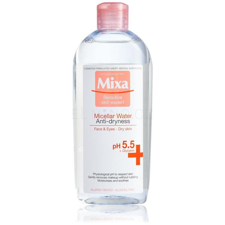 Mixa Anti-Dryness Micelární voda pro ženy 400 ml