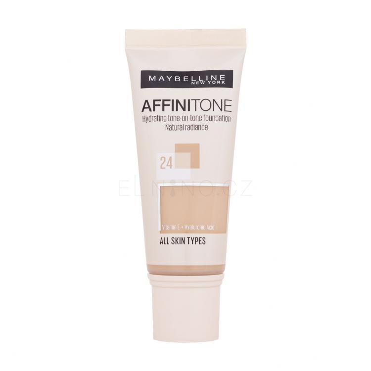 Maybelline Affinitone Make-up pro ženy 30 ml Odstín 24 Golden Beige