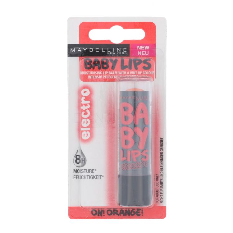 Maybelline Baby Lips Electro Balzám na rty pro ženy 4,4 g Odstín Oh! Orange!