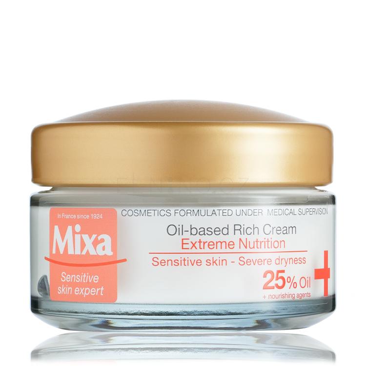 Mixa Extreme Nutrition Oil-based Rich Cream Denní pleťový krém pro ženy 50 ml