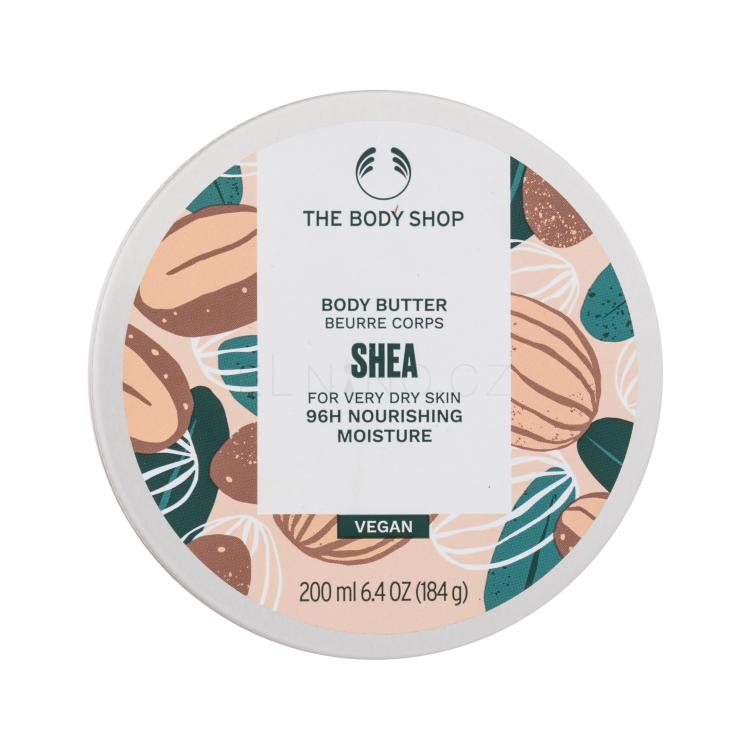 The Body Shop Shea Tělové máslo pro ženy 200 ml
