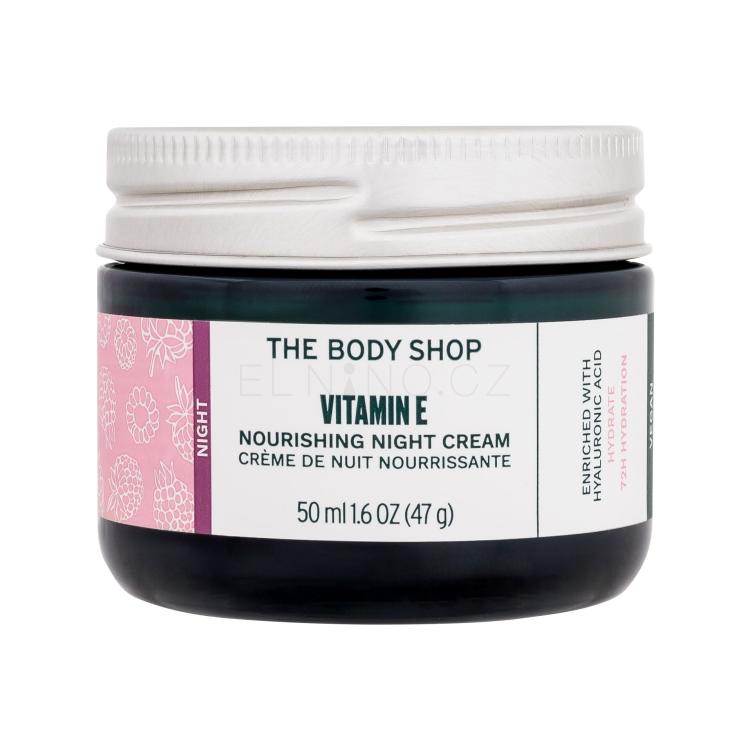 The Body Shop Vitamin E Nourishing Night Cream Noční pleťový krém pro ženy 50 ml