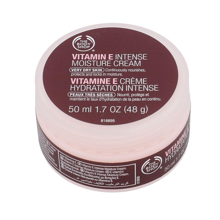 The Body Shop Vitamin E Denní pleťový krém pro ženy 50 ml
