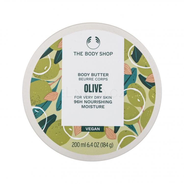 The Body Shop Olive Tělové máslo pro ženy 200 ml