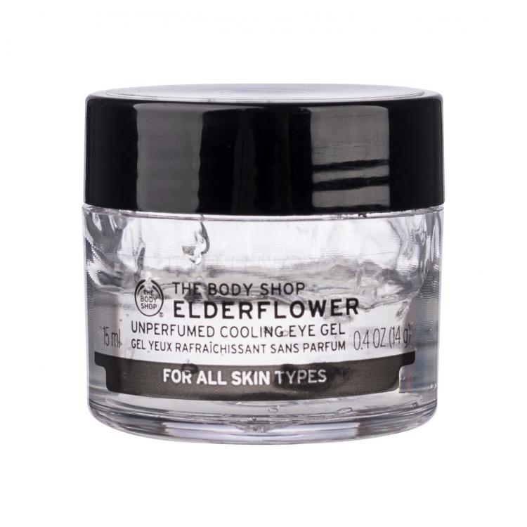 The Body Shop Elderflower Oční gel pro ženy 15 ml