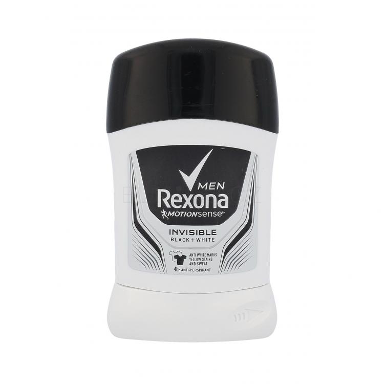 Rexona Men Invisible Black + White 48H Antiperspirant pro muže 50 ml