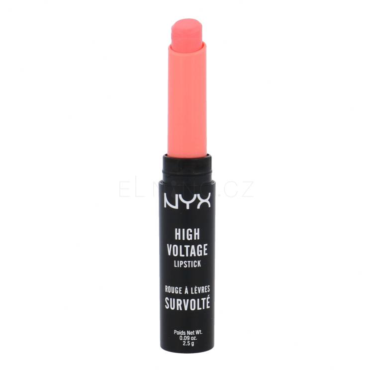 NYX Professional Makeup High Voltage Rtěnka pro ženy 2,5 g Odstín 04 Pink Lady