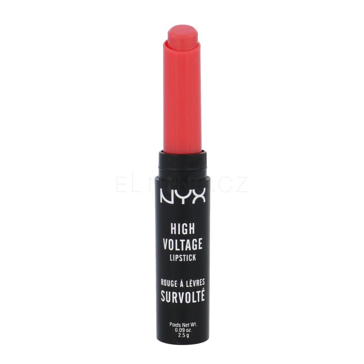 NYX Professional Makeup High Voltage Rtěnka pro ženy 2,5 g Odstín 14 Rags To Riches
