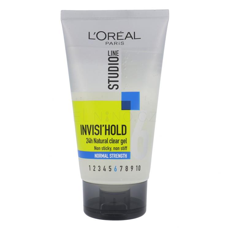 L&#039;Oréal Paris Studio Line Invisi´ Hold 24H Gel na vlasy pro ženy 150 ml
