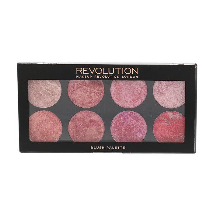 Makeup Revolution London Blush Palette Tvářenka pro ženy 12,8 g Odstín Blush Queen