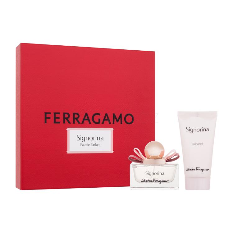 Ferragamo Signorina Dárková kazeta parfémovaná voda 30 ml + tělové mléko 50 ml