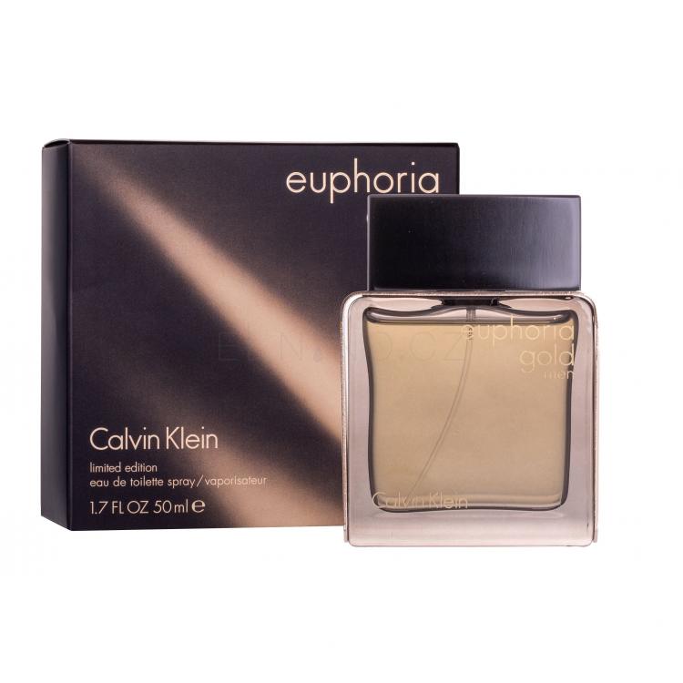 Calvin Klein Euphoria Gold Toaletní voda pro muže 50 ml