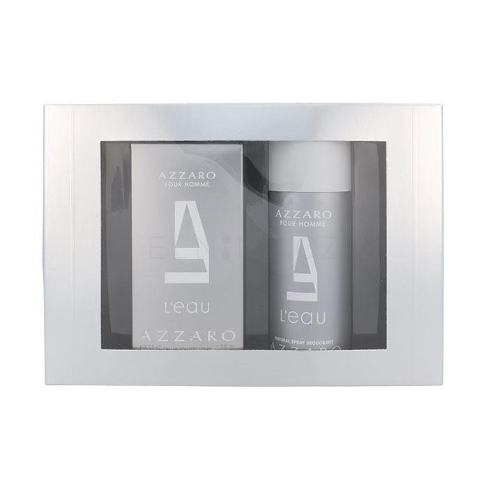 Azzaro Pour Homme L´Eau Dárková kazeta toaletní voda 50 ml + deodorant 150 ml