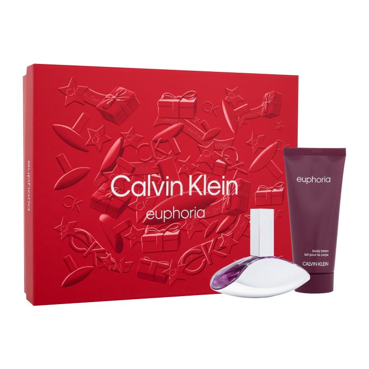 Calvin Klein Euphoria Dárková kazeta parfémovaná voda 50 ml + tělové mléko 100 ml