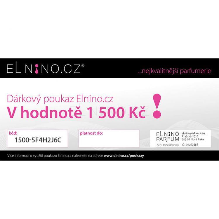 SLEVA Dárkový poukaz elektronický Dárkový poukaz 1500 Kč