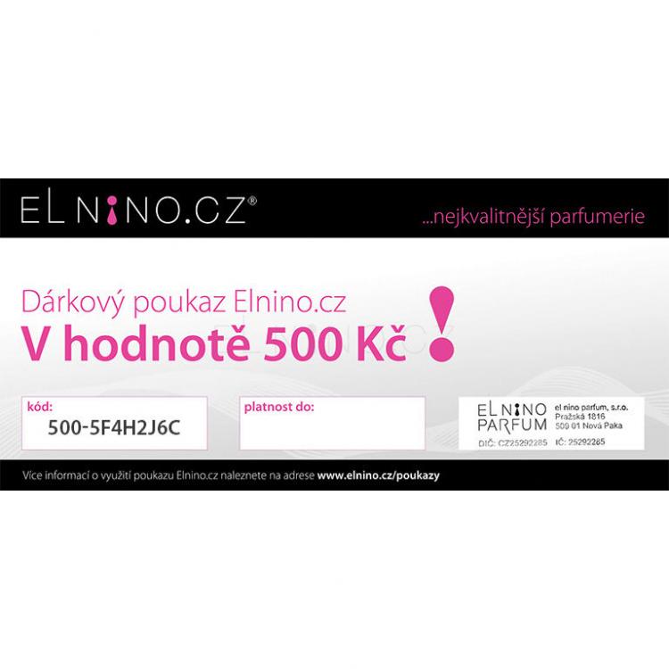 SLEVA Dárkový poukaz elektronický Dárkový poukaz 500 Kč