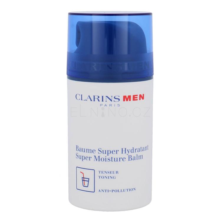 Clarins Men Super Moisture Balm Denní pleťový krém pro muže 75 ml poškozená krabička